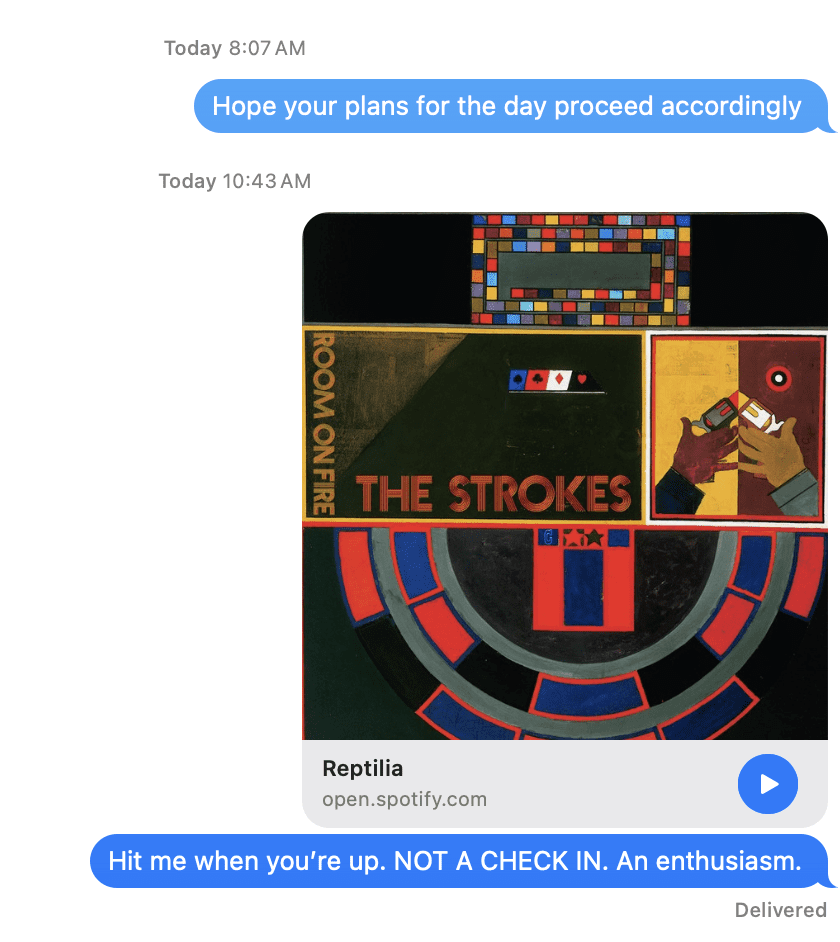 delivered